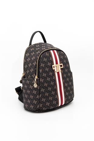 Silver & Polo Füme - Siyah SP1161 Kadın Sırt Çantası