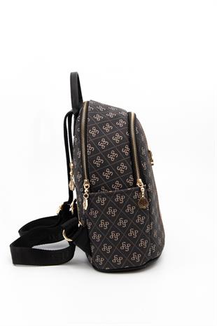 Silver & Polo Füme - Siyah SP1161 Kadın Sırt Çantası