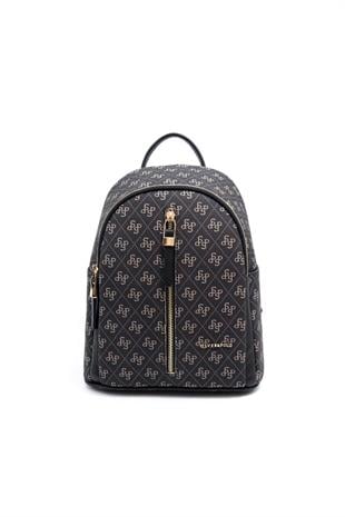 Silver & Polo Füme - Siyah SP901 Kadın Sırt Çantası