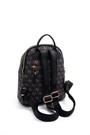 Silver & Polo Füme - Siyah SP901 Kadın Sırt Çantası