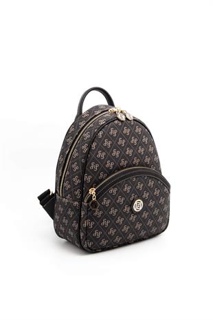 Silver & Polo Füme - Siyah SP945 Kadın Sırt Çantası