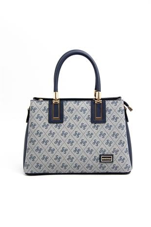 Silver & Polo Gri - Laci SP1000 Kadın El Çantası