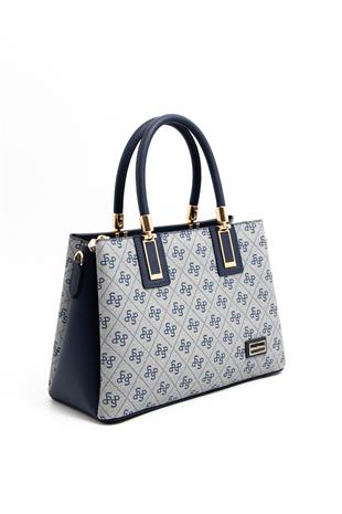 Silver & Polo Gri - Laci SP1000 Kadın El Çantası