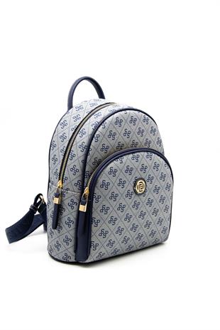 Silver & Polo Gri - Laci SP1062 Kadın Sırt Çantası