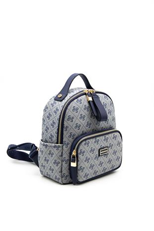 Silver & Polo Gri - Laci SP1130 Kadın Sırt Çantası