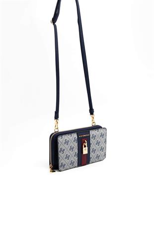 Silver & Polo Gri - Laci SP1138 Kadın Cüzdan & Kartlık