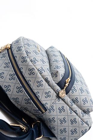 Silver & Polo Gri - Laci SP1146 Kadın Sırt Çantası