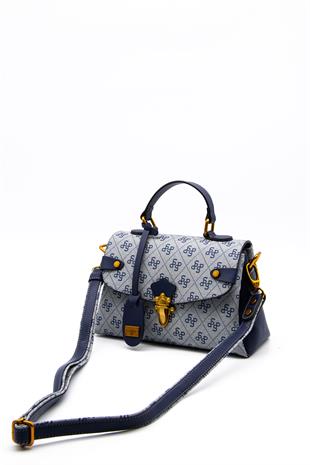 Silver & Polo Gri - Laci SP1159 Kadın El Çantası