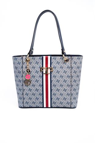 Silver & Polo Gri - Laci SP1176 Kadın Omuz Çantası