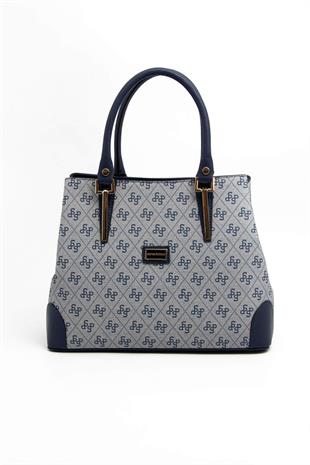 Silver & Polo Gri - Laci SP667 Kadın El Çantası