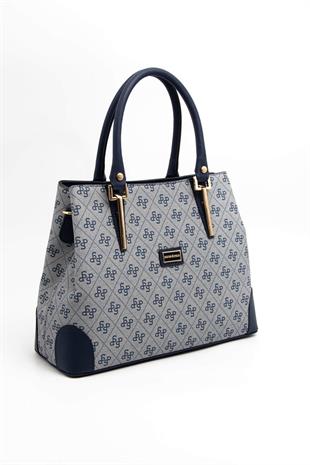 Silver & Polo Gri - Laci SP667 Kadın El Çantası