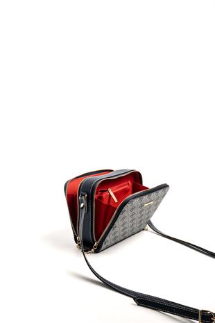 Silver & Polo Gri - Laci SP888 Kadın Çapraz Çanta