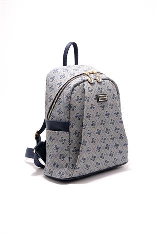 Silver & Polo Gri - Laci SP926 Kadın Sırt Çantası