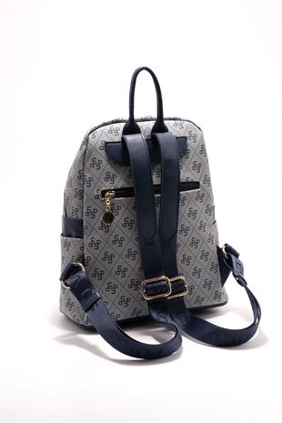 Silver & Polo Gri - Laci SP926 Kadın Sırt Çantası