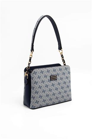 Silver & Polo Gri - Laci SP937 Kadın Omuz Çantası