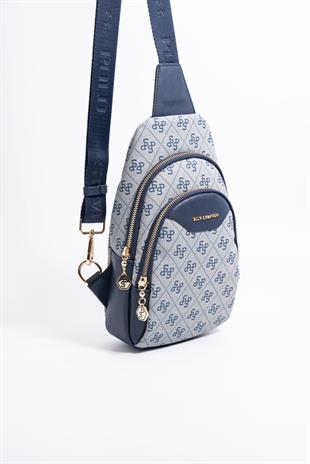 Silver & Polo Gri - Laci SP959 Kadın Bel Çantası