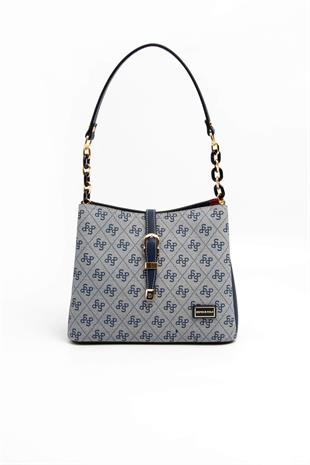 Silver & Polo Gri - Laci SP974 Kadın Omuz Çantası