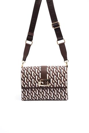 Silver & Polo Kahve SP1009 Kadın Çapraz Çanta