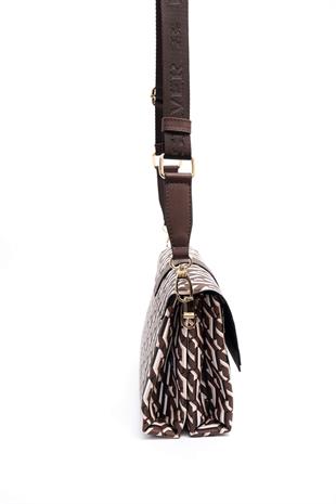 Silver & Polo Kahve SP1009 Kadın Çapraz Çanta