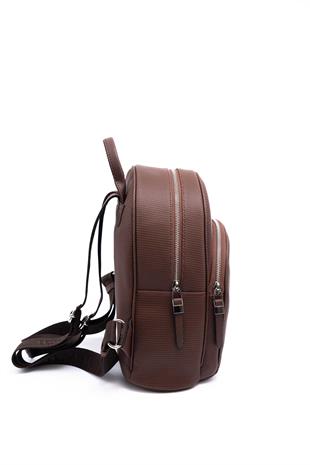 Silver & Polo Kahve SP1062 Kadın Sırt Çantası