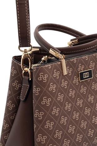 Silver & Polo Kahve SP1098 Kadın El Çantası