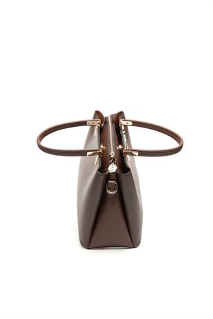 Silver & Polo Kahve SP1098 Kadın El Çantası