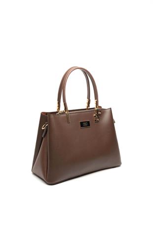 Silver & Polo Kahve SP1098 Kadın El Çantası