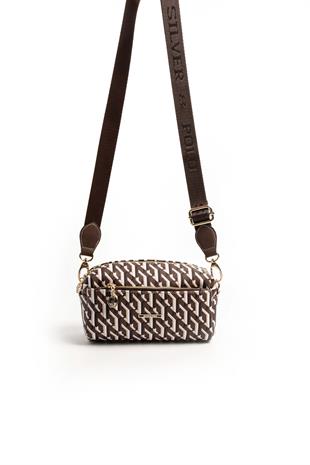 Silver & Polo Kahve SP1142 Kadın Çapraz Çanta