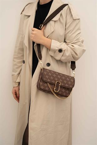 Silver & Polo Kahve SP1171 Kadın Omuz Çantası