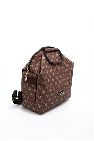 Silver & Polo Kahve SP771 Kadın Sırt Çantası