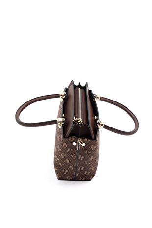 Silver & Polo Kahve SP826 Kadın El Çantası