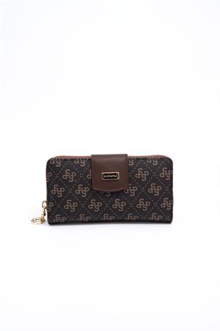 Silver & Polo Kahve SP928 Kadın Cüzdan & Kartlık