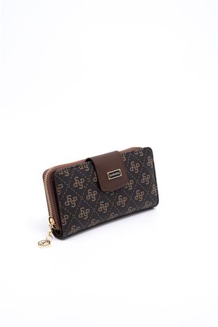 Silver & Polo Kahve SP928 Kadın Cüzdan & Kartlık