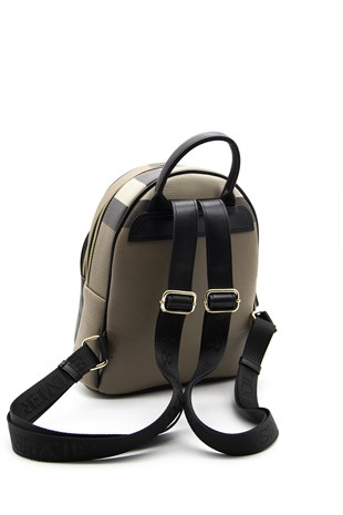 Silver & Polo Kahve - Siyah SP1062 Kadın Sırt Çantası