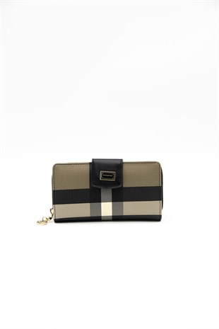 Silver & Polo Kahve - Siyah SP928 Kadın Cüzdan & Kartlık