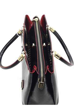 Silver & Polo Kahve - Siyah SP1000 Kadın El Çantası