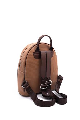 Silver & Polo Karamel - Kahve SP1062 Kadın Sırt Çantası