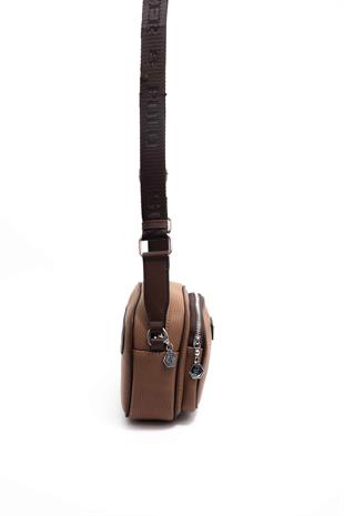 Silver & Polo Karamel - Kahve SP1111 Kadın Çapraz Çanta