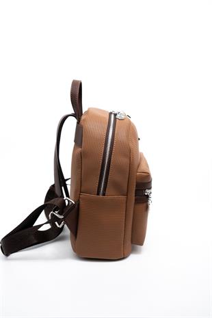 Silver & Polo Karamel - Kahve SP1146 Kadın Sırt Çantası