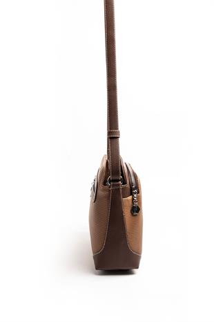 Silver & Polo Karamel - Kahve SP364 Kadın Çapraz Çanta
