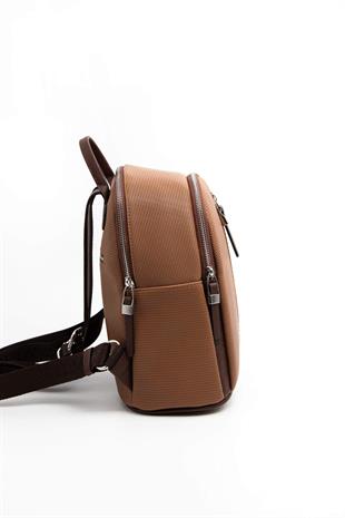 Silver & Polo Karamel - Kahve SP901 Kadın Sırt Çantası