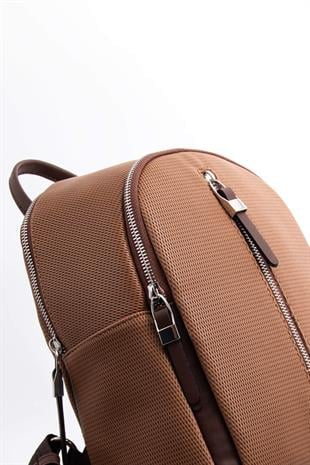 Silver & Polo Karamel - Kahve SP901 Kadın Sırt Çantası