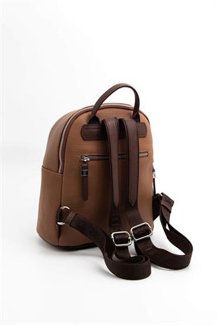 Silver & Polo Karamel - Kahve SP901 Kadın Sırt Çantası