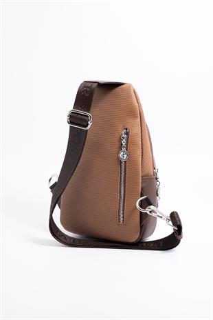 Silver & Polo Karamel - Kahve SP959 Kadın Bel Çantası