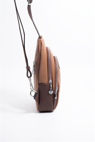 Silver & Polo Karamel - Kahve SP959 Kadın Bel Çantası