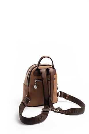 Silver & Polo Karamel - Kahve SP983 Kadın Sırt Çantası