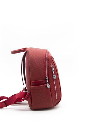 Silver & Polo Kırmızı - Kırmızı SP906 Kadın Sırt Çantası