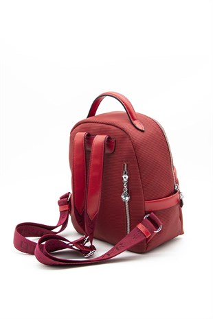 Silver & Polo Kırmızı - Kırmızı SP1061 Kadın Sırt Çantası