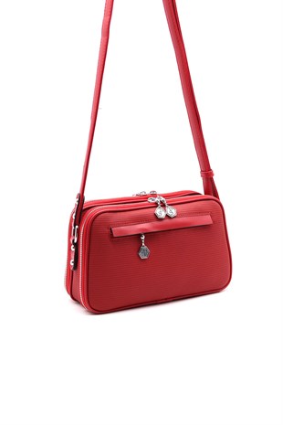 Silver & Polo Kırmızı - Kırmızı SP899 Kadın Çapraz Çanta