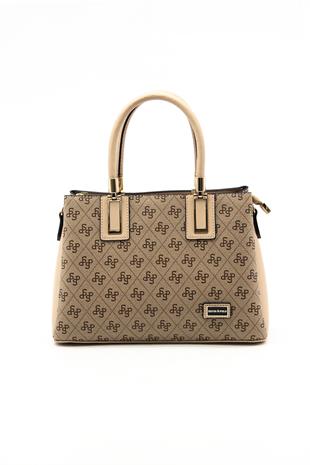 Silver & Polo KoyuBej - Ten SP1000 Kadın El Çantası